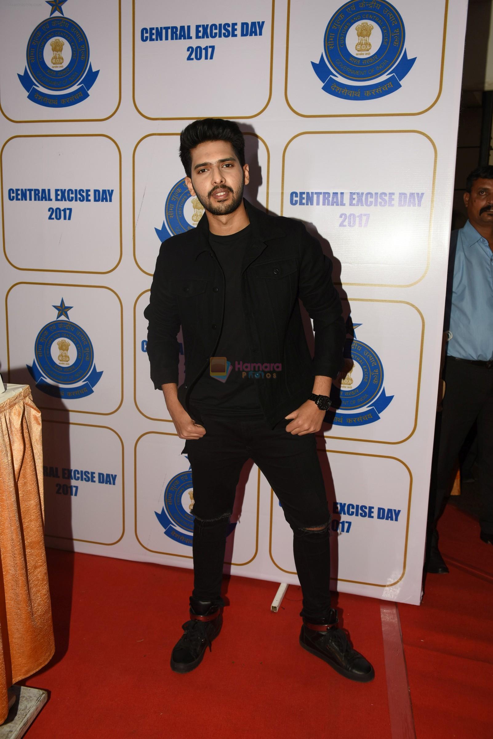 Armaan Malik at Central excise day celebration on 24th Feb 2017