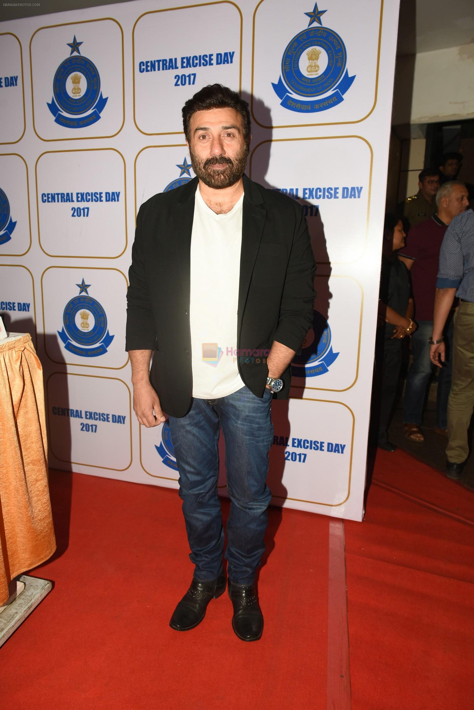 Sunny Deol at Central excise day celebration on 24th Feb 2017