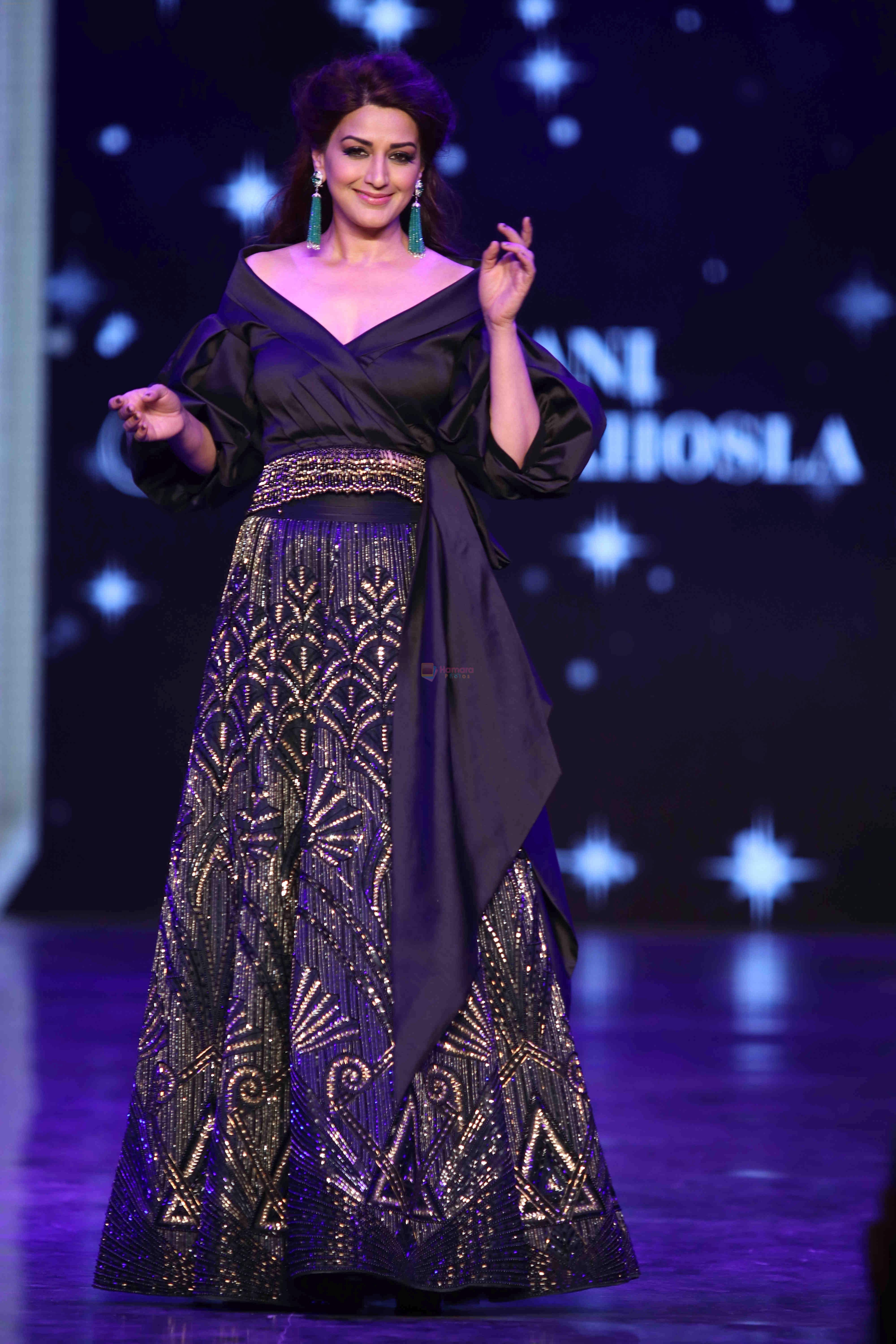 Sonali Bendre walk the ramp at 12th Annual Caring with Style fashion show
