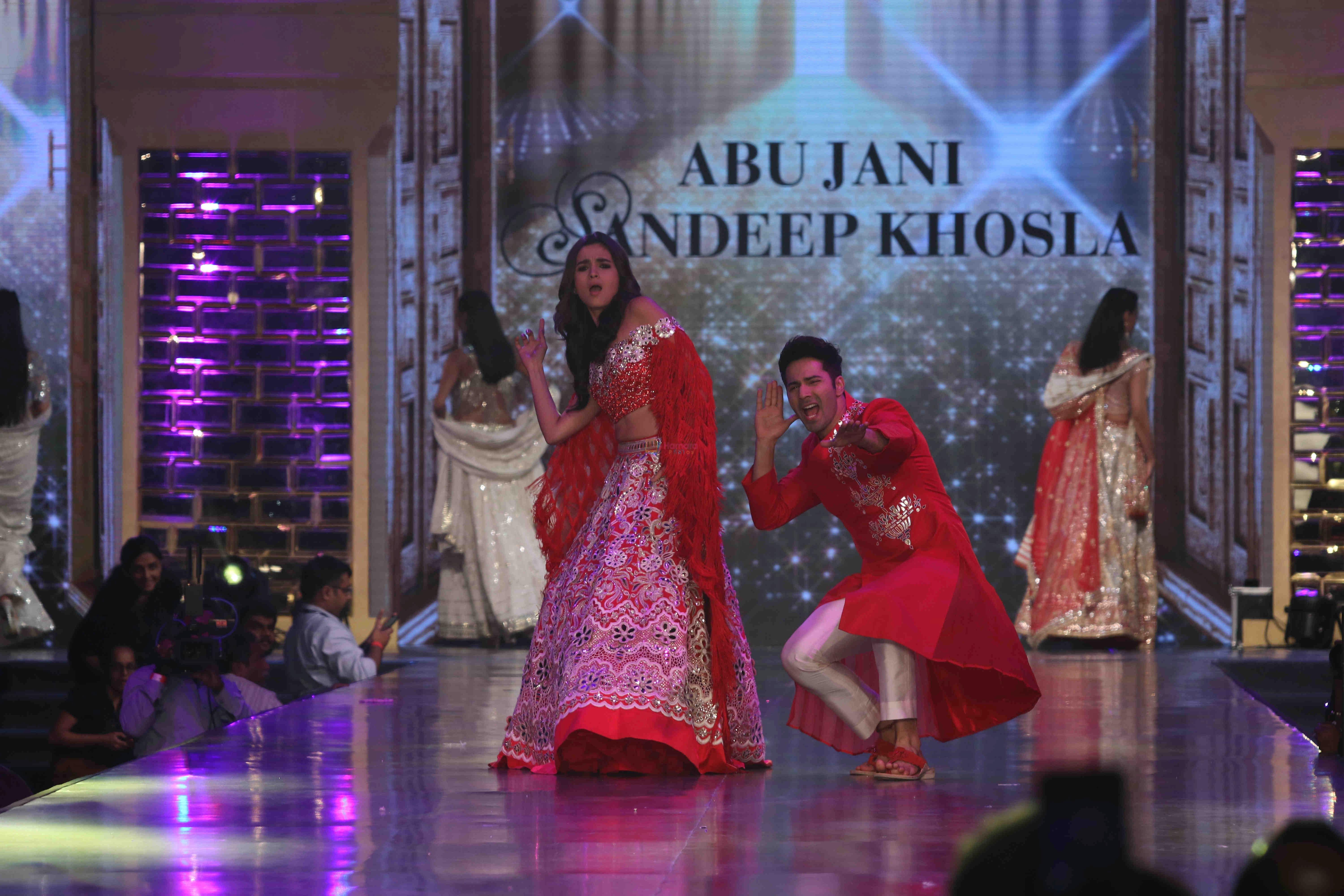 Alia Bhatt, Varun Dhawan walk the ramp at 12th Annual Caring with Style fashion show