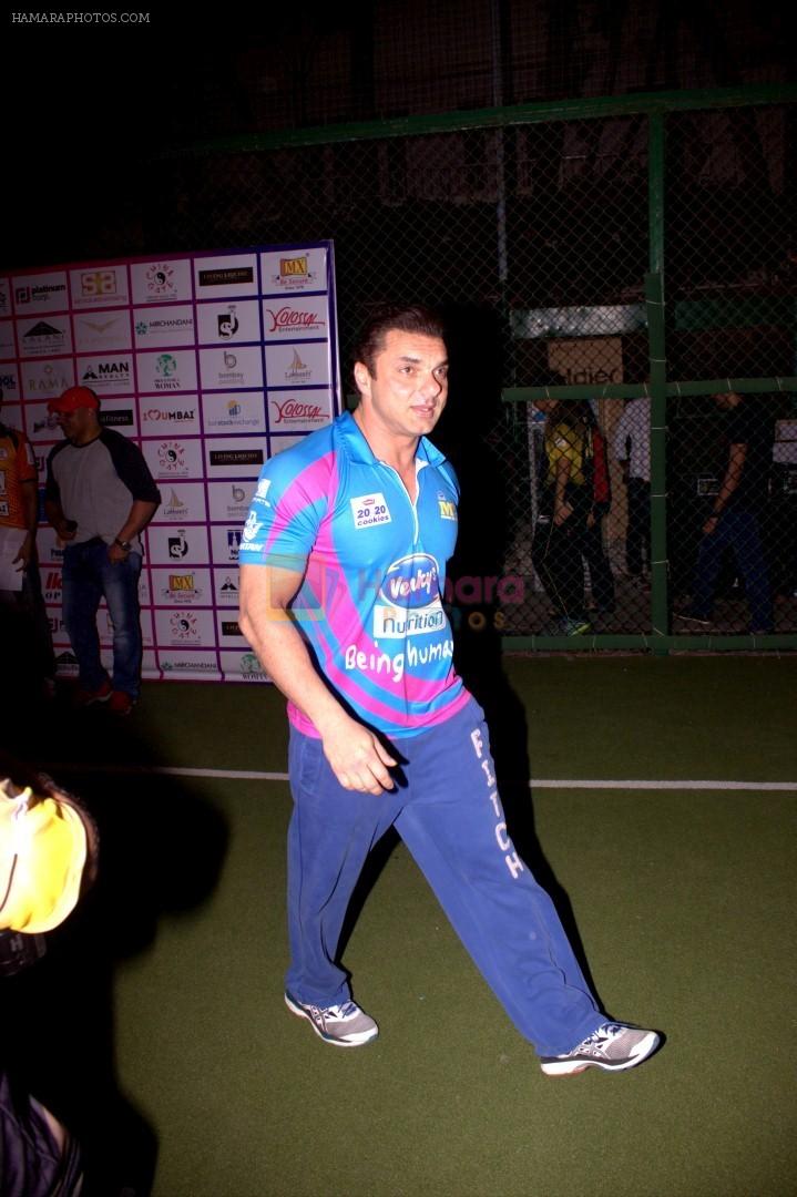 Sohail Khan At Match Of tony premiere league on 8th March 2017