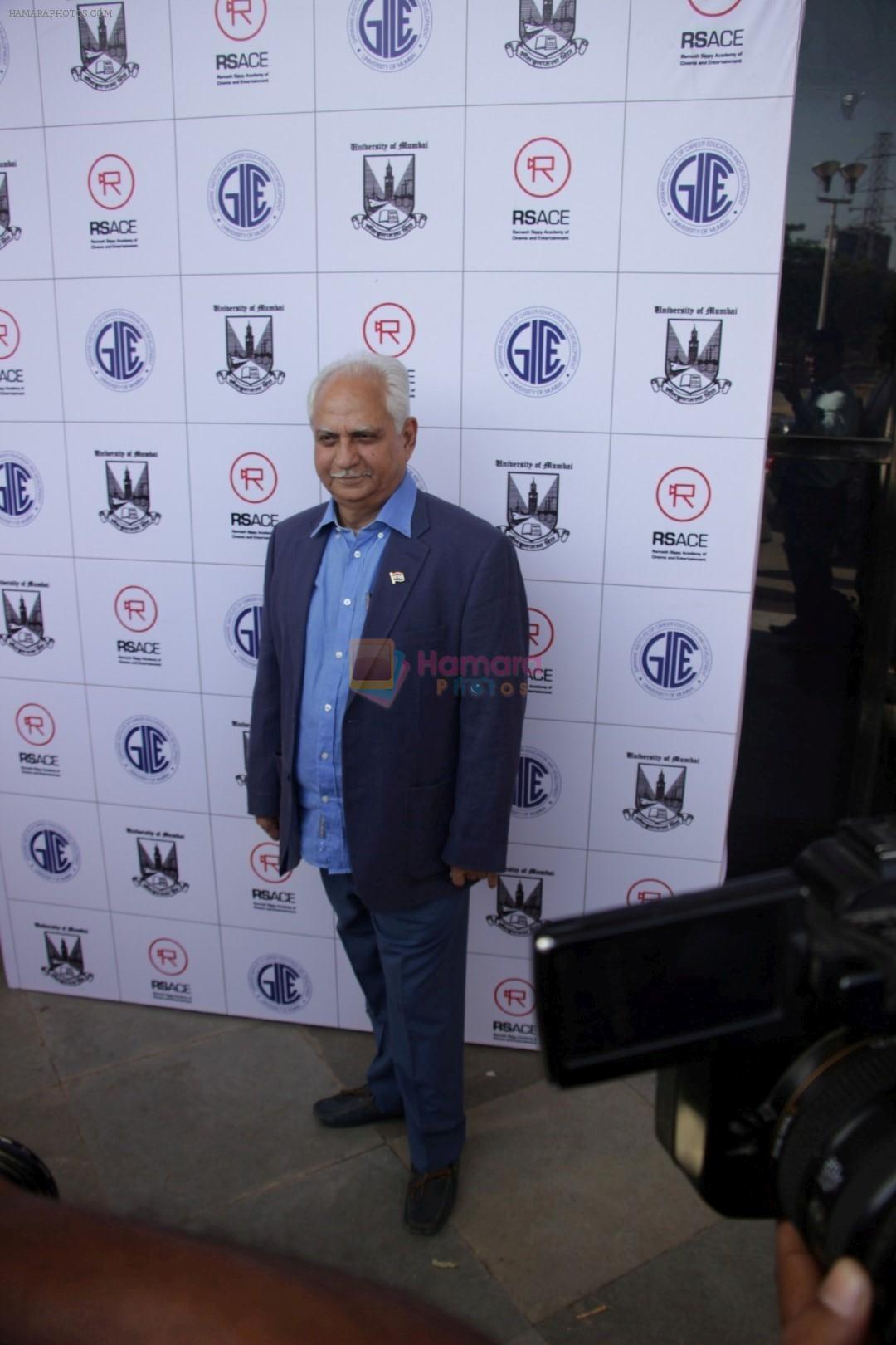 Ramesh Sippy at the Launch of Ramesh Sippy Academy Of Cinema & Entertainment on 9th March 2017