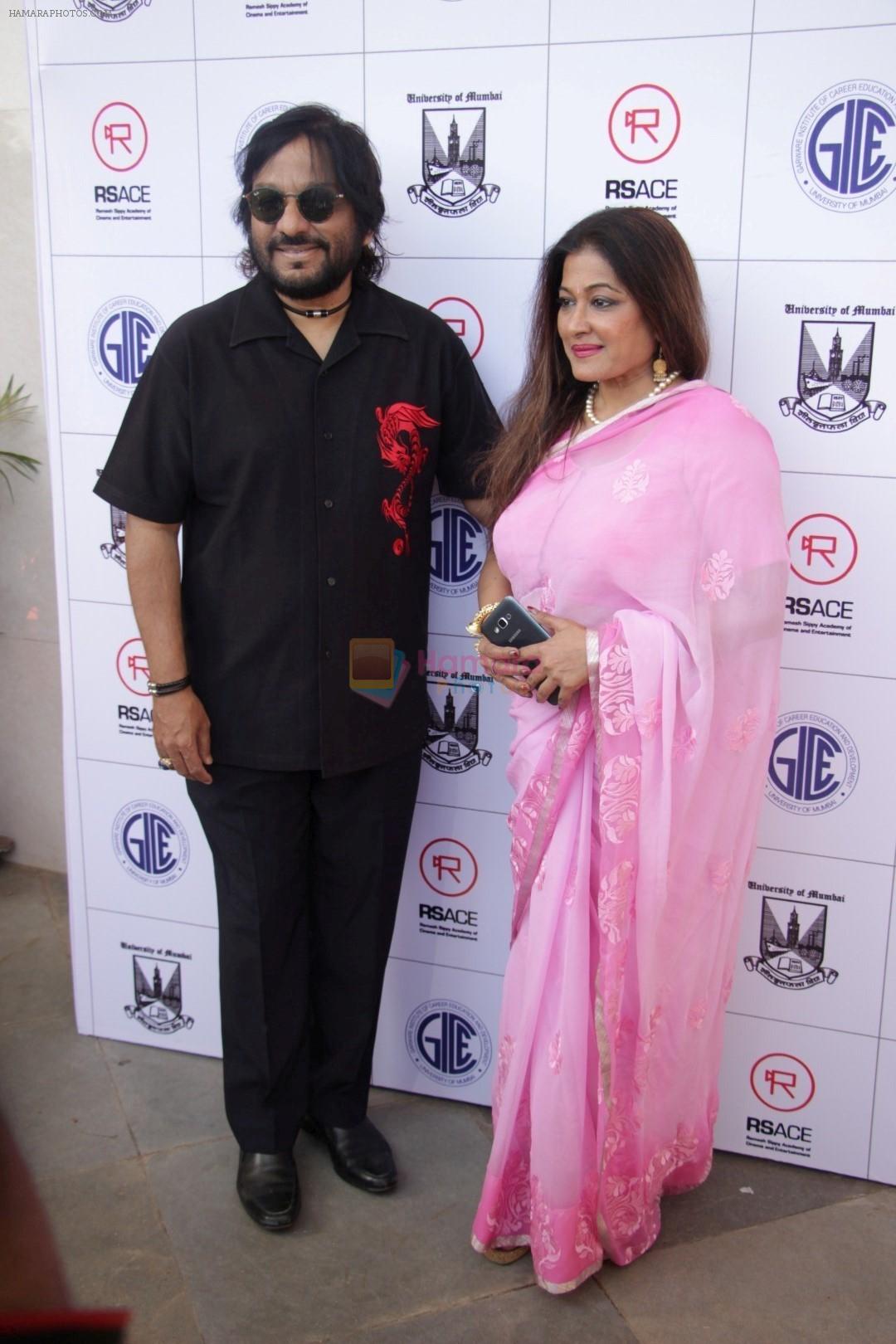 Roop Kumar Rathod, Sonali Rathod at the Launch of Ramesh Sippy Academy Of Cinema & Entertainment on 9th March 2017