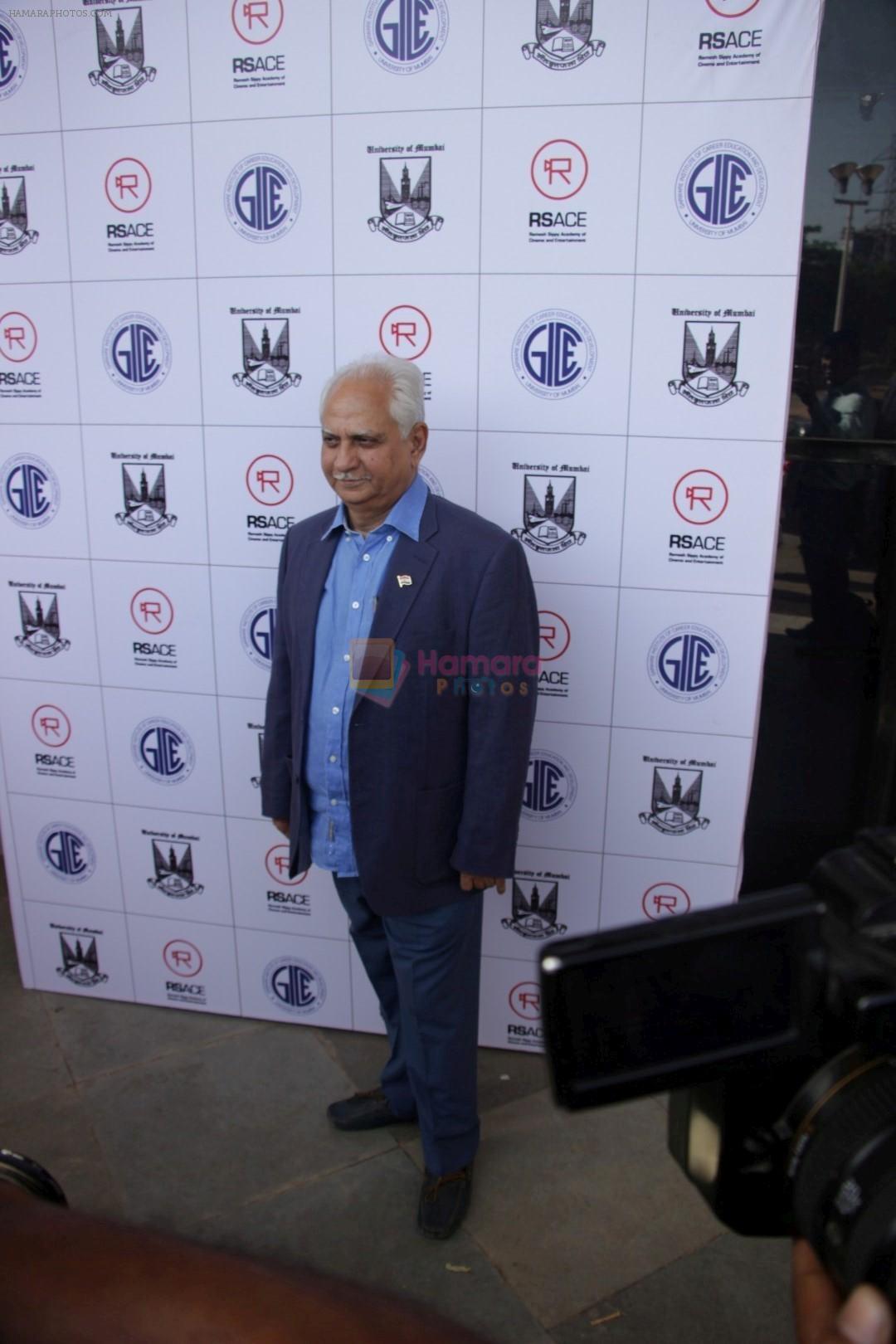 Ramesh Sippy at the Launch of Ramesh Sippy Academy Of Cinema & Entertainment on 9th March 2017