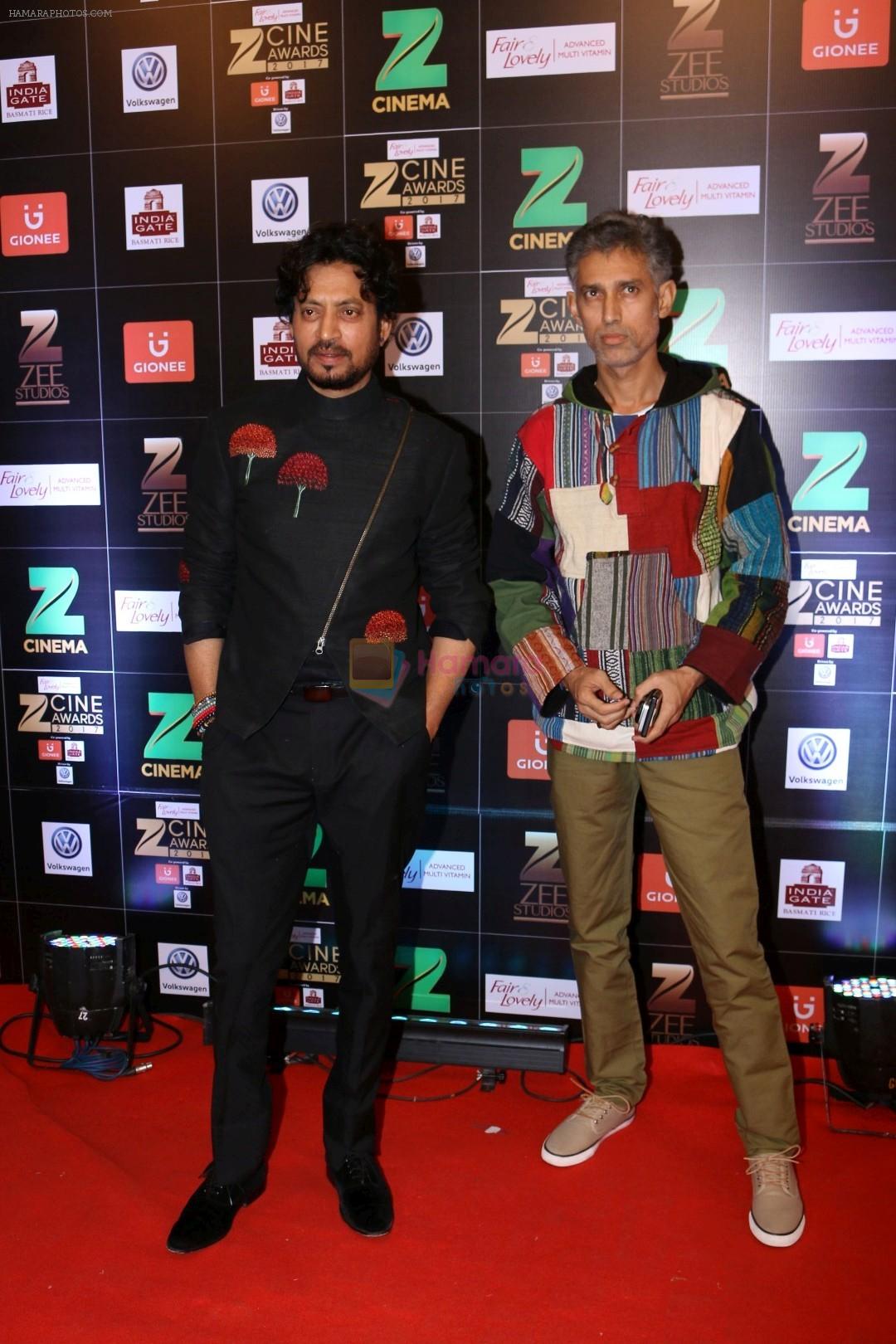 Irrfan Khan at Red Carpet Of Zee Cine Awards 2017 on 12th March 2017