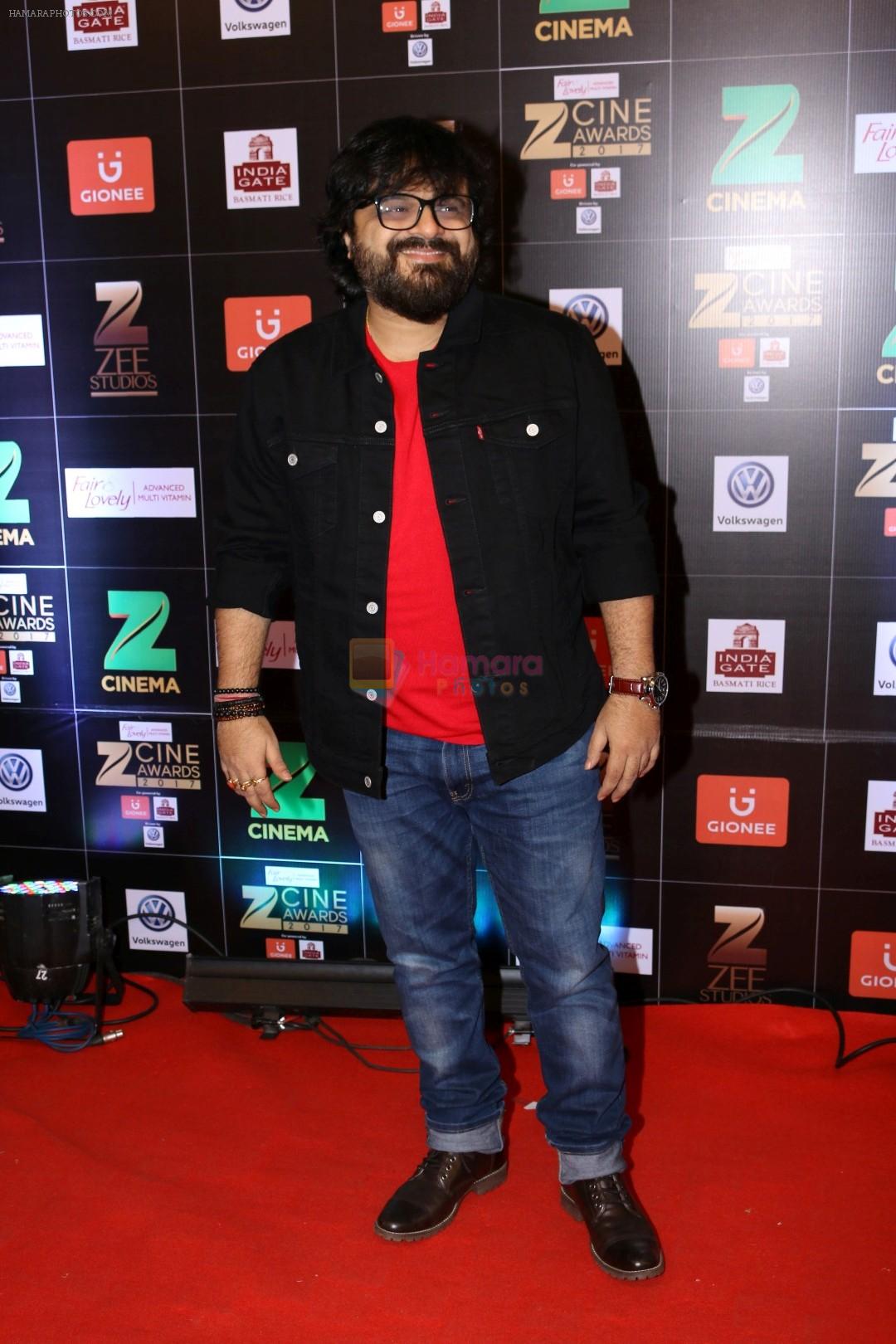 Pritam Chakraborty at Red Carpet Of Zee Cine Awards 2017 on 12th March 2017