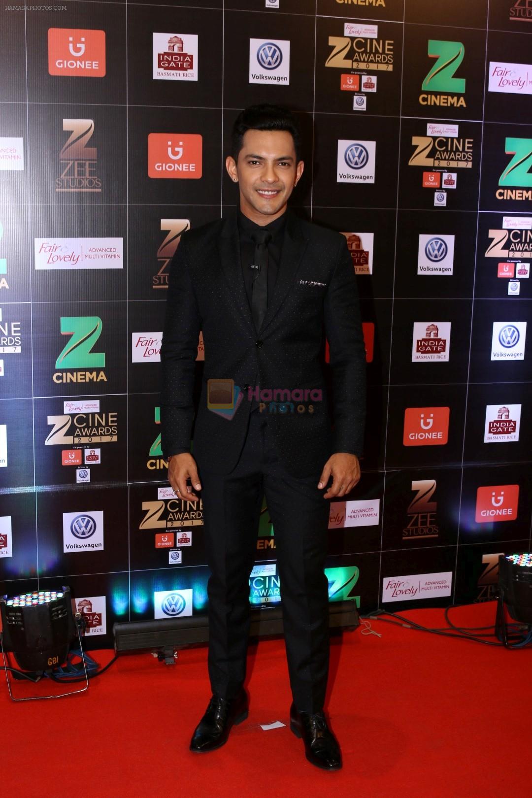 Aditya Narayan at Red Carpet Of Zee Cine Awards 2017 on 12th March 2017