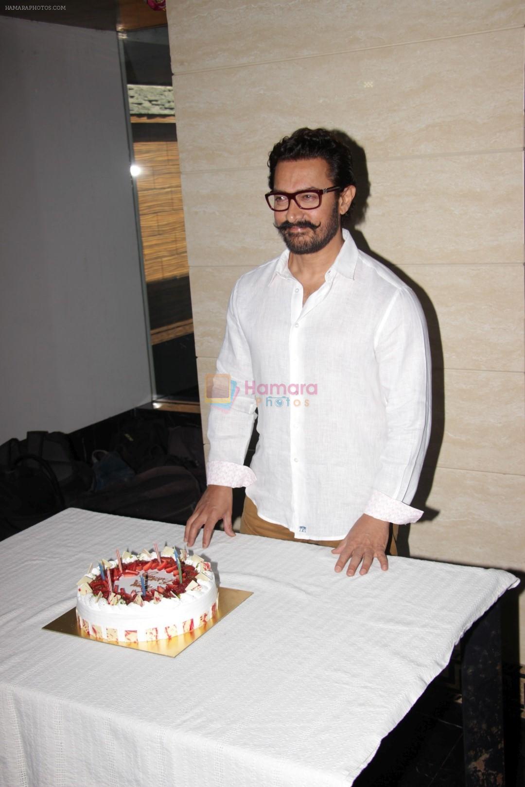 Aamir Khan Birth Day Party Celebration on 14th March 2017