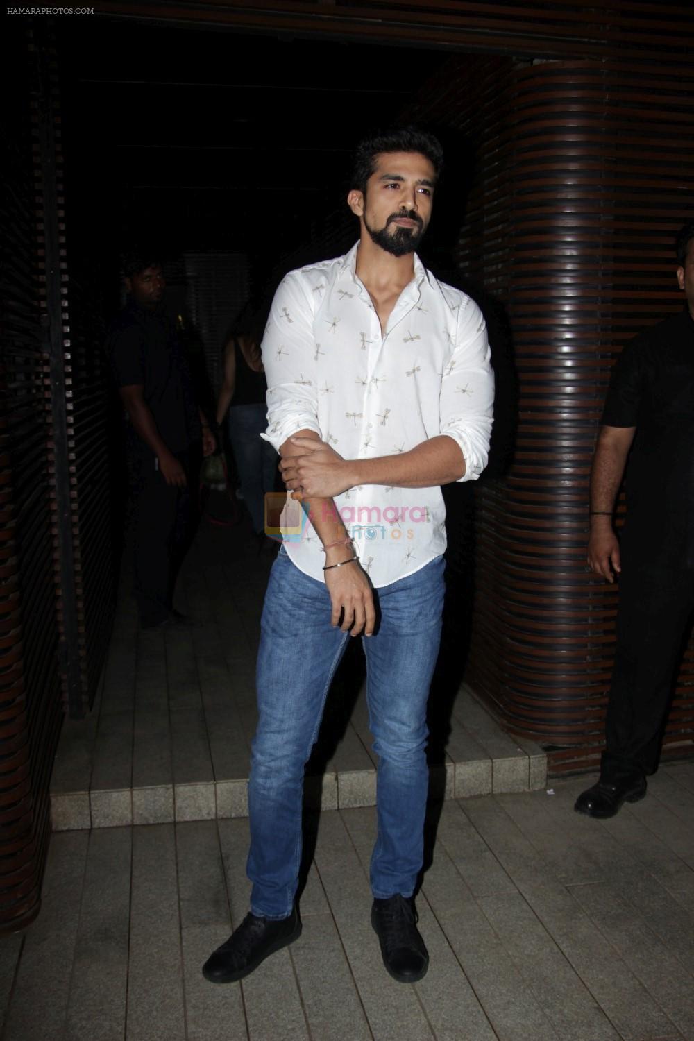 Saqib Saleem at the Success Party of Badrinath Ki Dulhania hosted by Varun on 16th March 2017