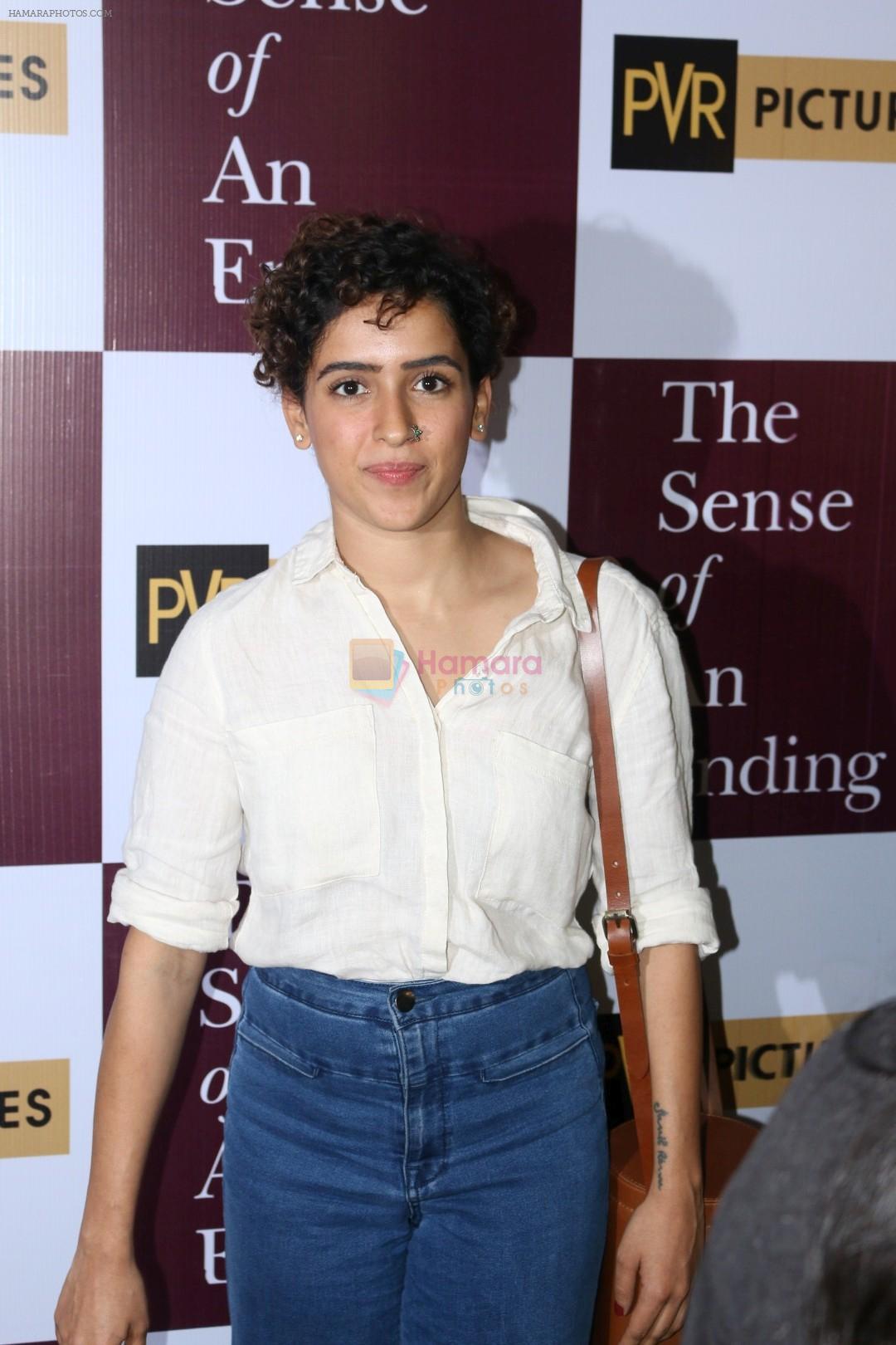 Sanya Malhotra at the Special Screening Of Film The Sense Of An Ending on 17th March 2017JPG