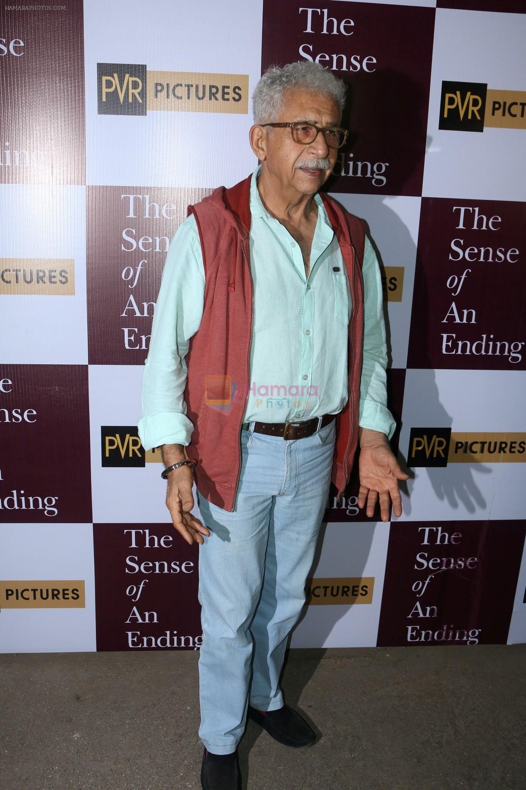 Naseeruddin Shah at the Special Screening Of Film The Sense Of An Ending on 17th March 2017JPG