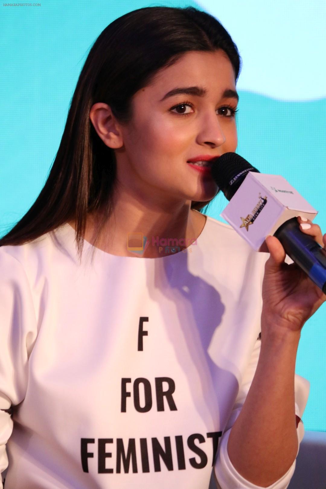 Alia Bhatt at The Launch Of Life Sim Experiential Game Alia Bhatt Star Life on 21st March 2017