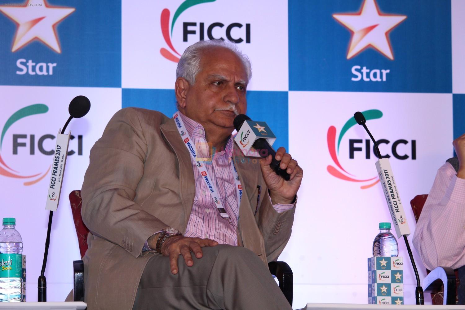 Ramesh Sippy at FICCI Frames 2017 on 22nd March 2017