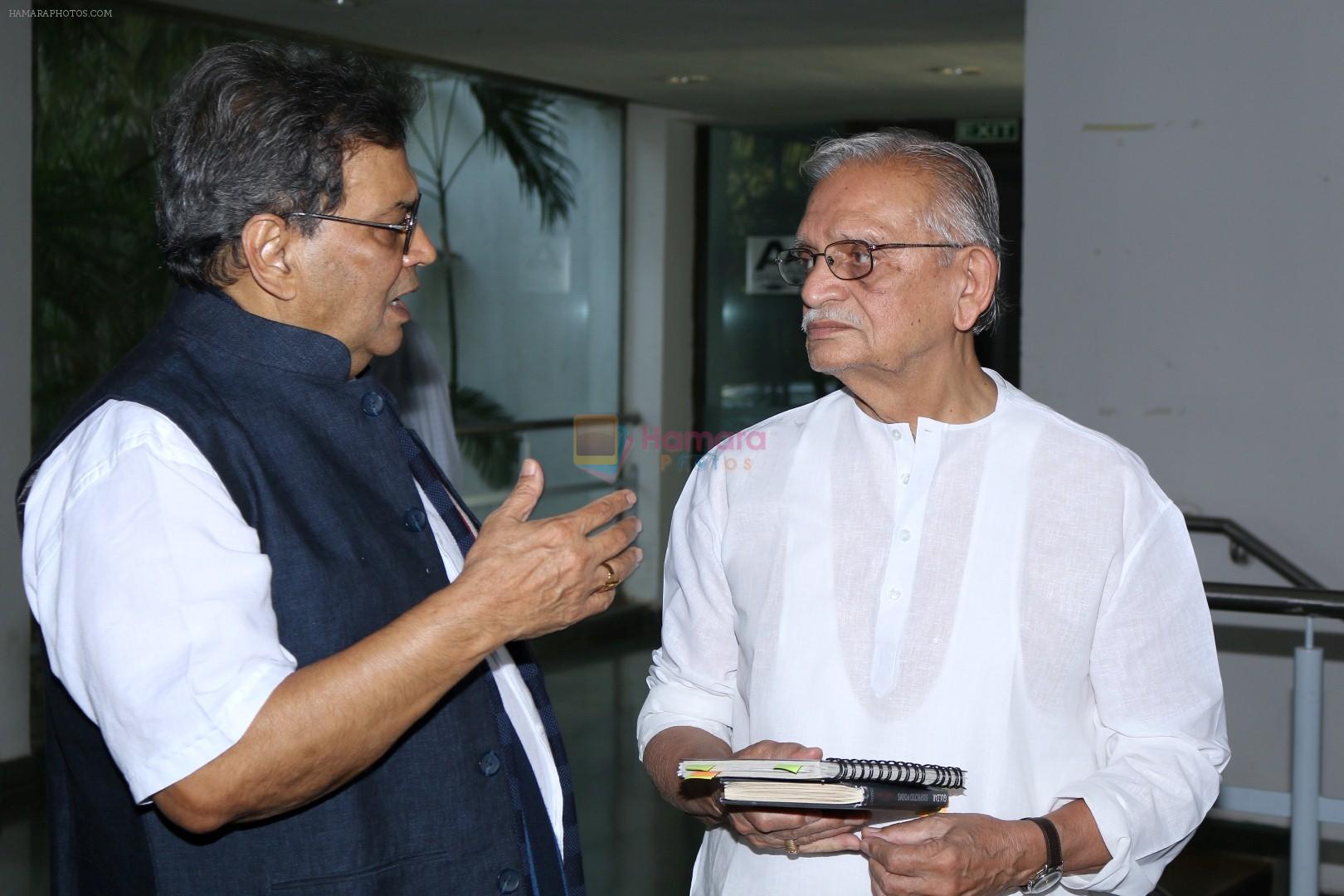 Gulzar, Subhash Ghai At whistling Wood international Interact To Student on 23rd March 2017