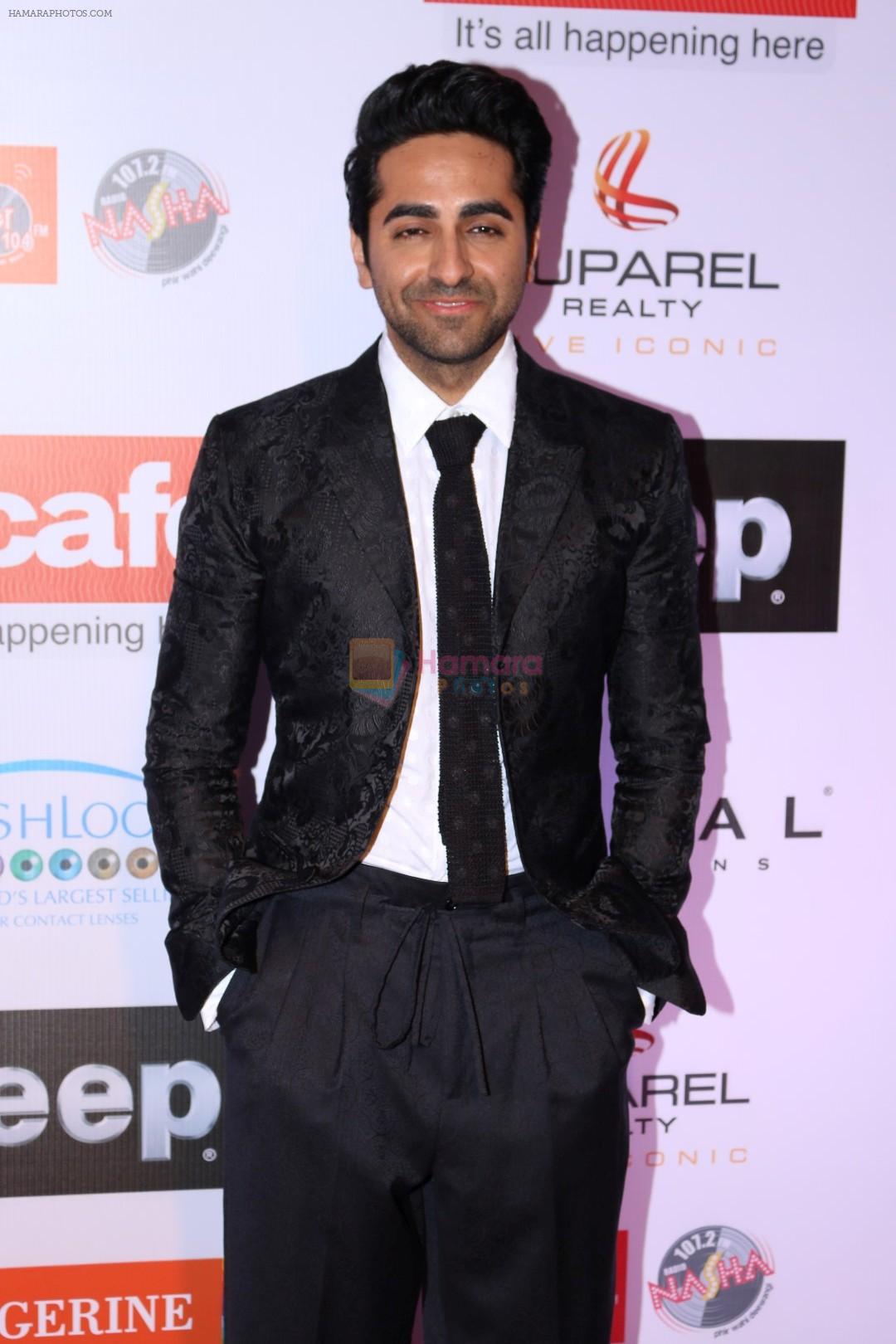 Ayushmann Khurrana at the Red Carpet Of Most Stylish Awards 2017 on 24th March 2017