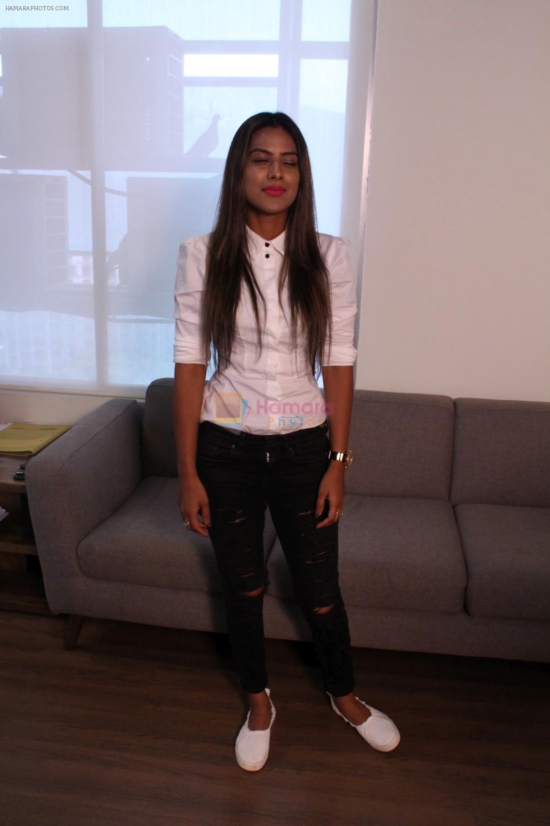 Nia Sharma at an Interview For Web Series Twisted on 25th March 2017
