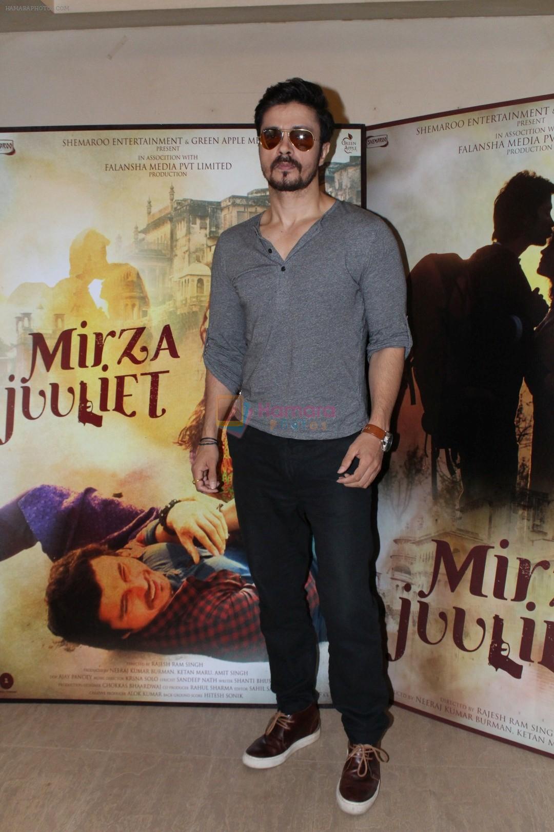 Darshan Kumaar at the promotional Interview of Mirza Juuliet on 25th March 2017