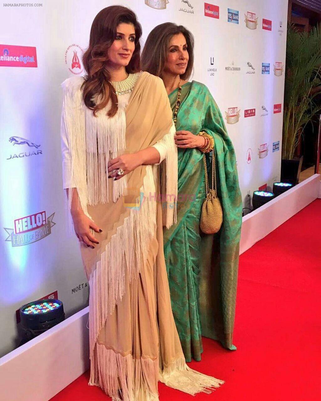 Twinkle Khanna On Red Carpet Of Hello Hall Of Fame Awards on 29th March 2017
