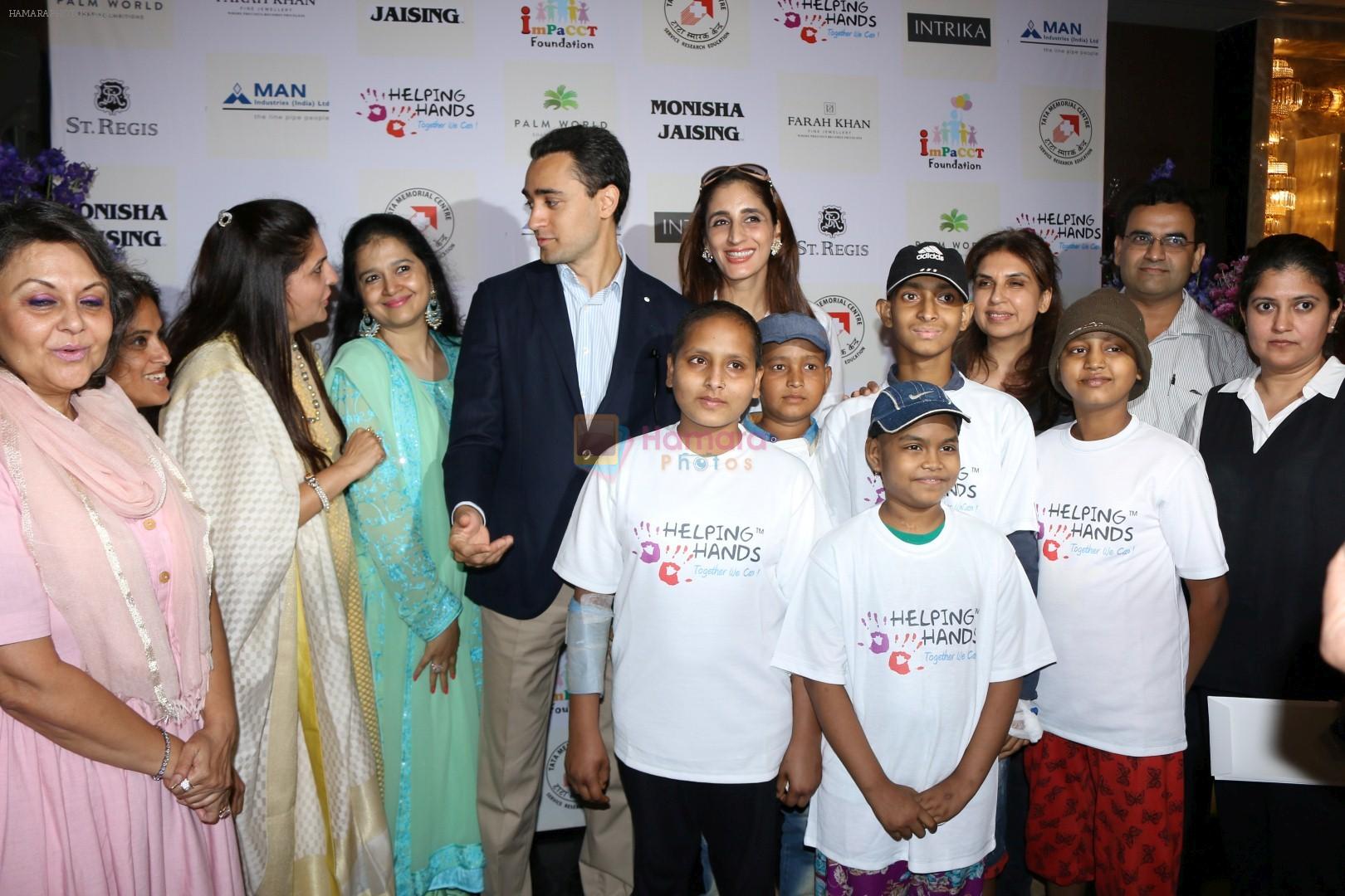 Imran Khan At Exhibition Cum Fundraiser In Aid Of Cancer Patients on 29th March 2017