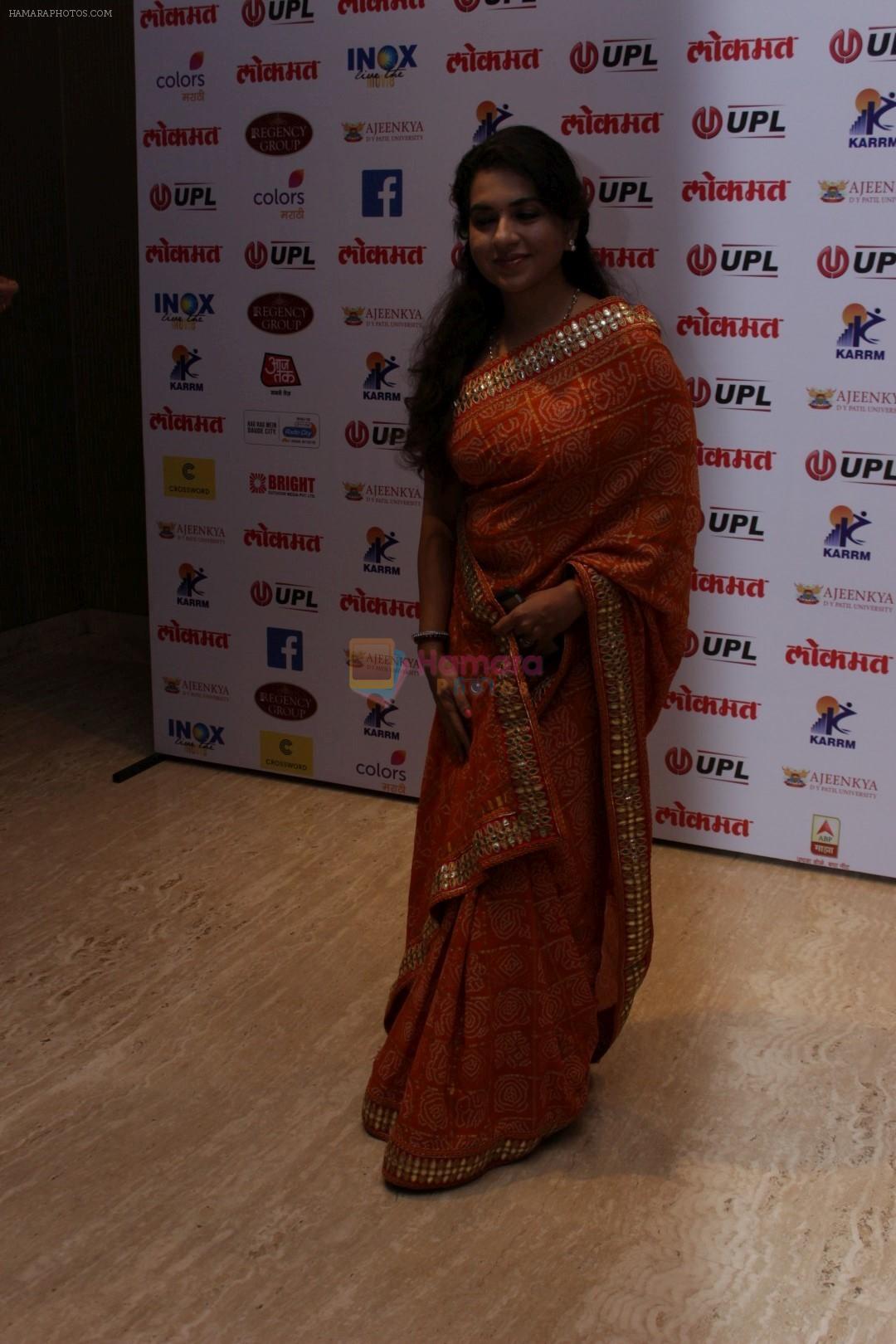 Shaina NC On Red Carpet Of 4th Edition Lokmat Maharashtrian Awards 2017