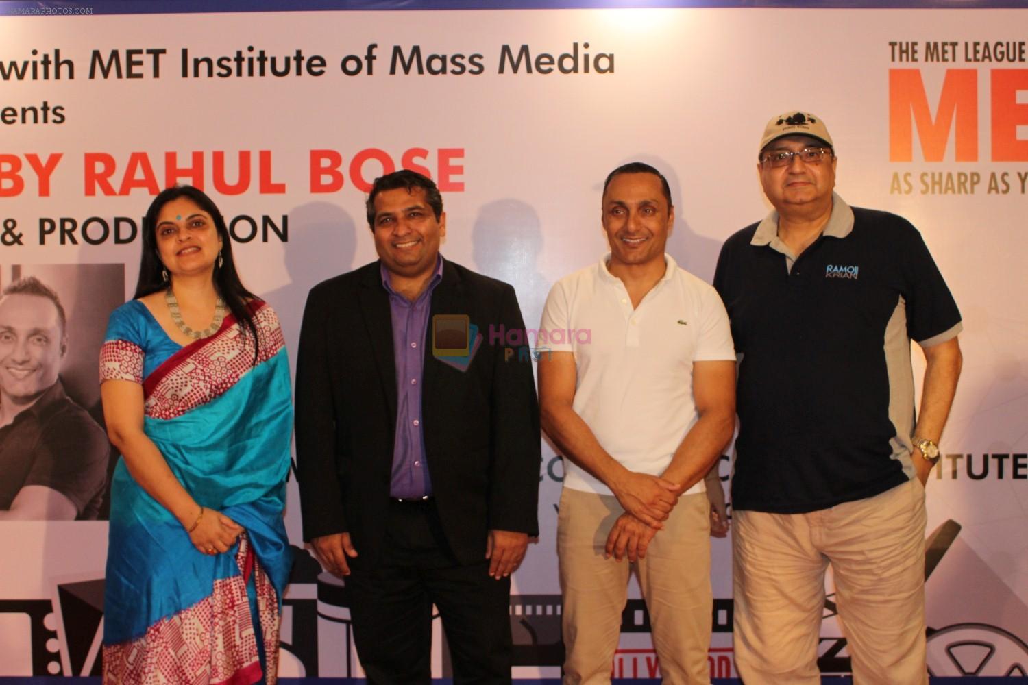 Rahul Bose At 6th Edition Of Master Class In Association With MET-IMM