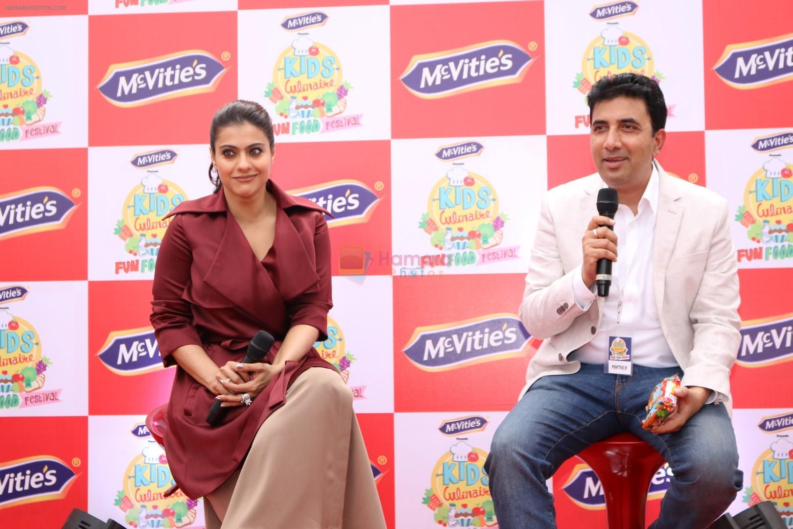 Kajol at the Launch Of New Product Mc Vitie's