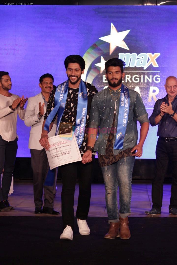 at The Grand Finale Of Max Emerging Star on 19th April 2017