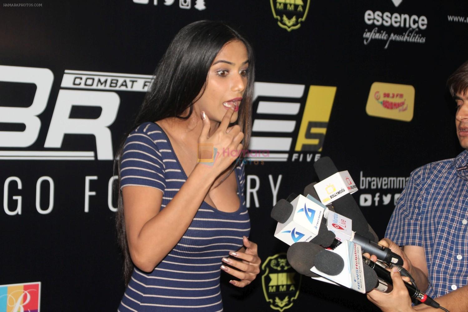 Poonam Pandey Launch Of Bahrains Brave Combat Federation With Mixed Martial Arts on 23rd April 2017