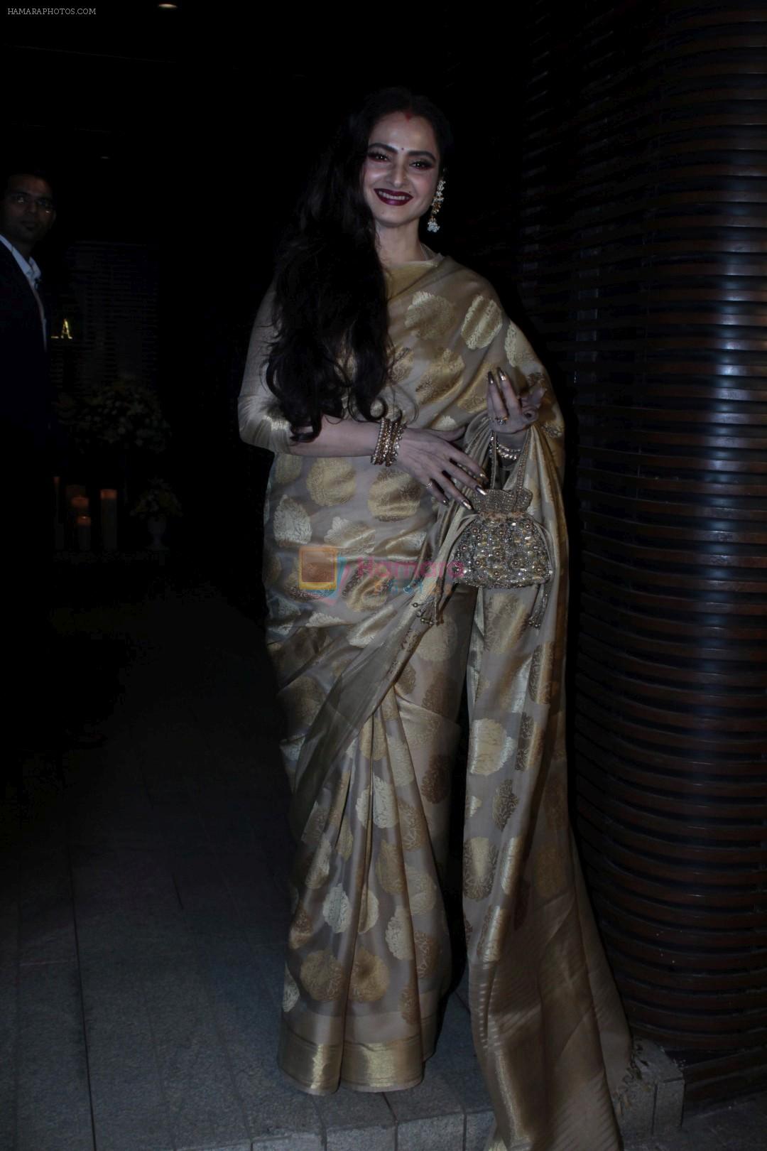 Rekha at the Success Party Of Film Ventilator on 26th April 2017