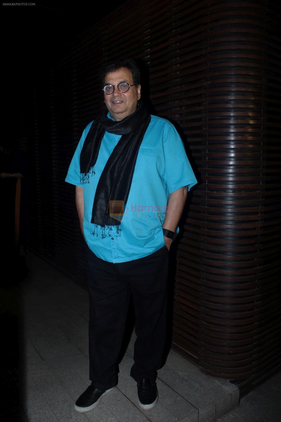 Subhash Ghai at the Success Party Of Film Ventilator on 26th April 2017