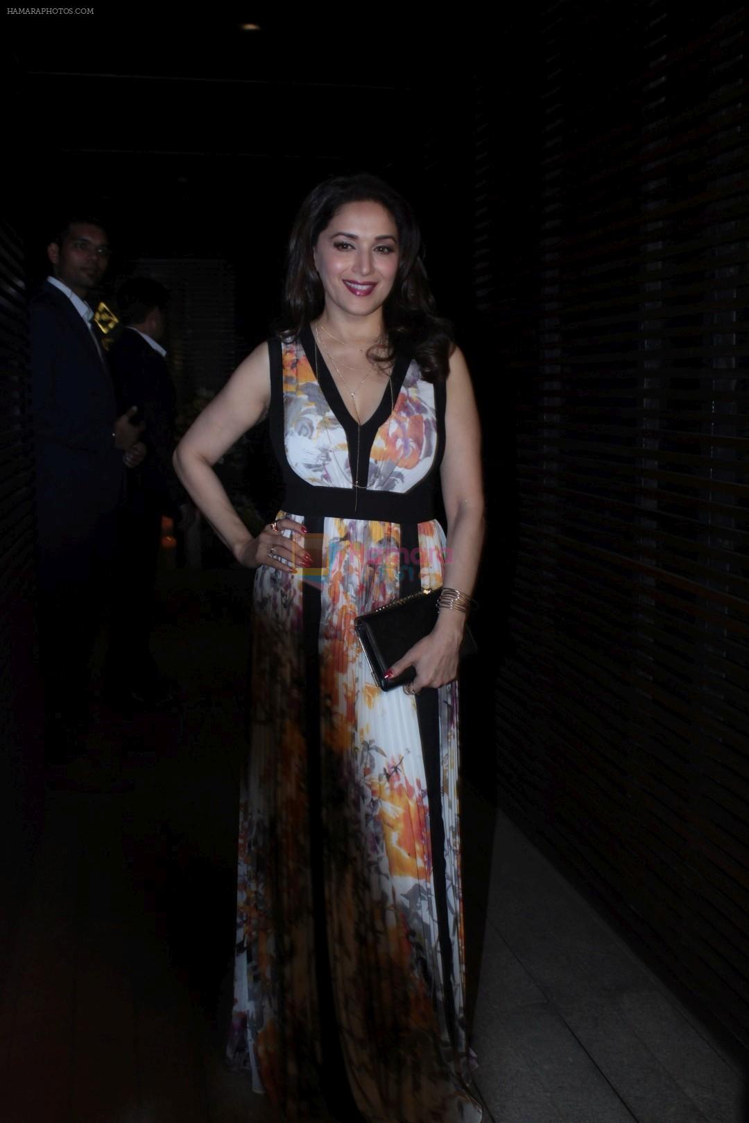 Madhuri Dixit at the Success Party Of Film Ventilator on 26th April 2017