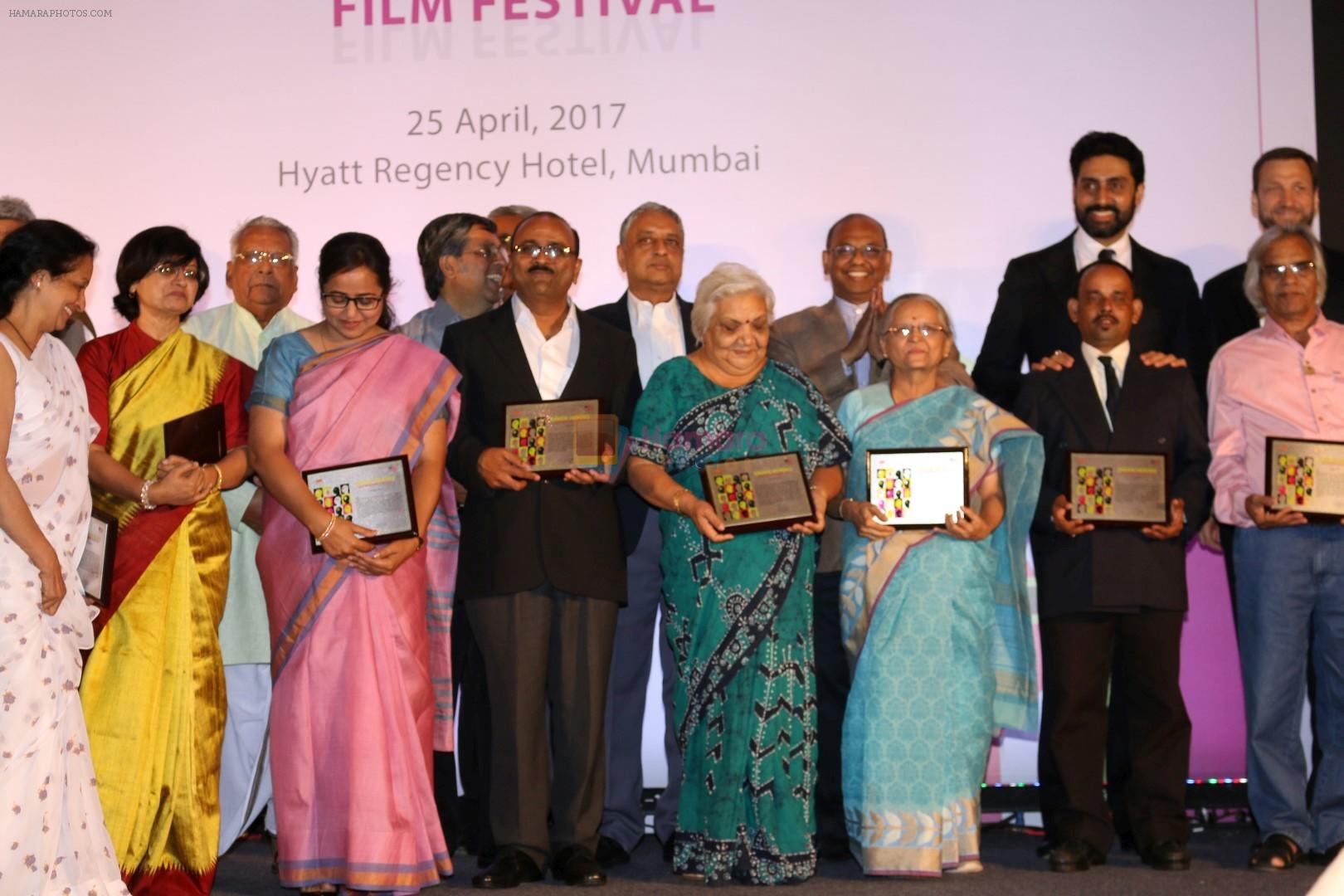 Abhishek Bachchan Attend Green Heros Film Festival on 25th April 2017