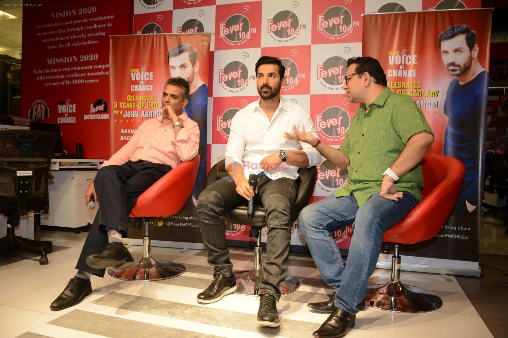 John Abraham Celebrate 3 Year Of Fever Voice Of Change on 26th April 2017