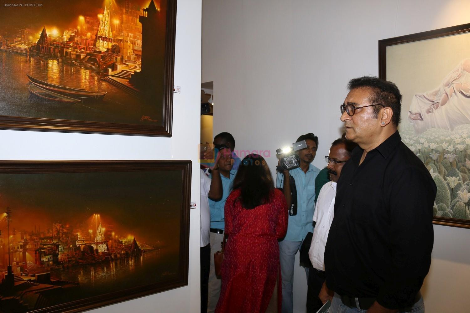 Abhijeet Bhattacharya at An Art Exhibition on 1st May 2017