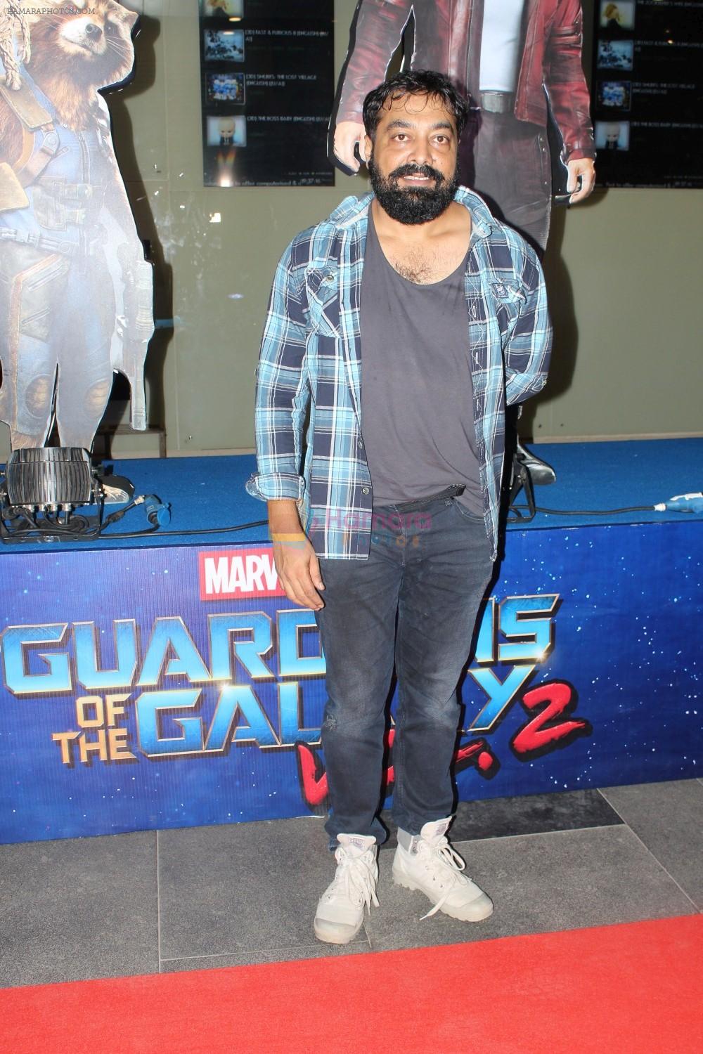 Anurag Kashyap at The Red Carpet Premiere Of Guardians of the Galaxy Vol. 2 on 4th May 2017