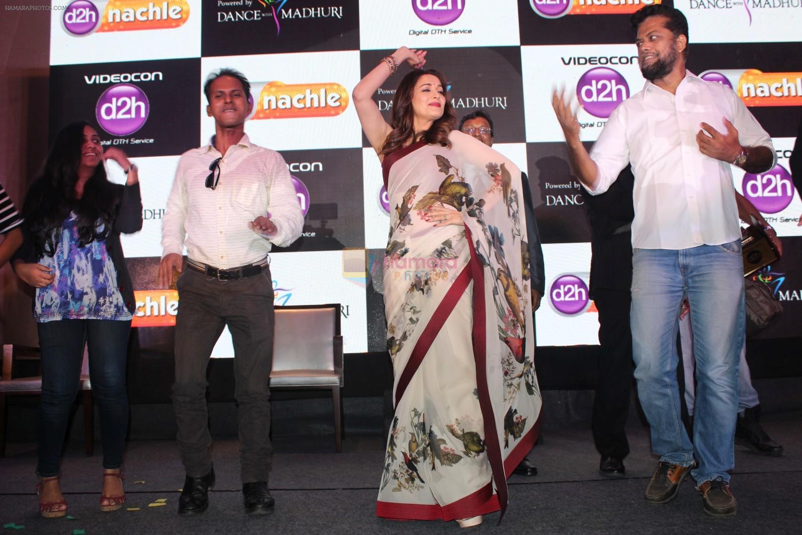 Madhuri Dixit at Videocon D2h Launch Of New Channel on 10th May 2017