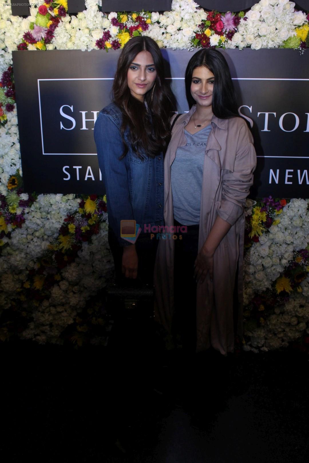 Sonam Kapoor and Rhea Kapoor launch a new clothing Brand Rheson on 12th May 2017