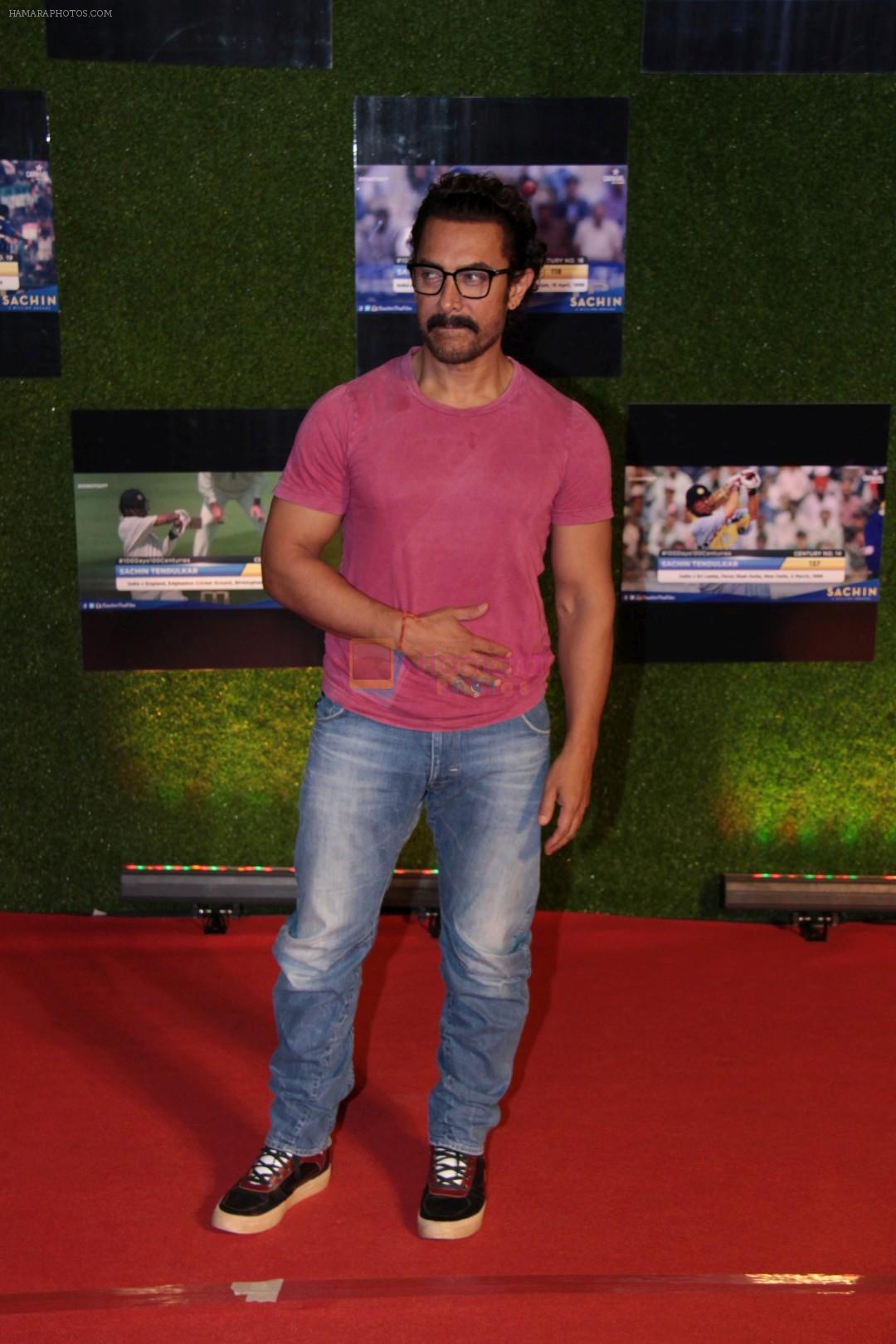 Aamir Khan at the Special Screening Of Film Sachin A Billion Dreams on 24th May 2017