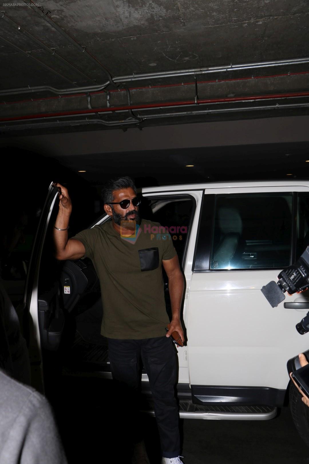 Suniel Shetty Spotted At Airport