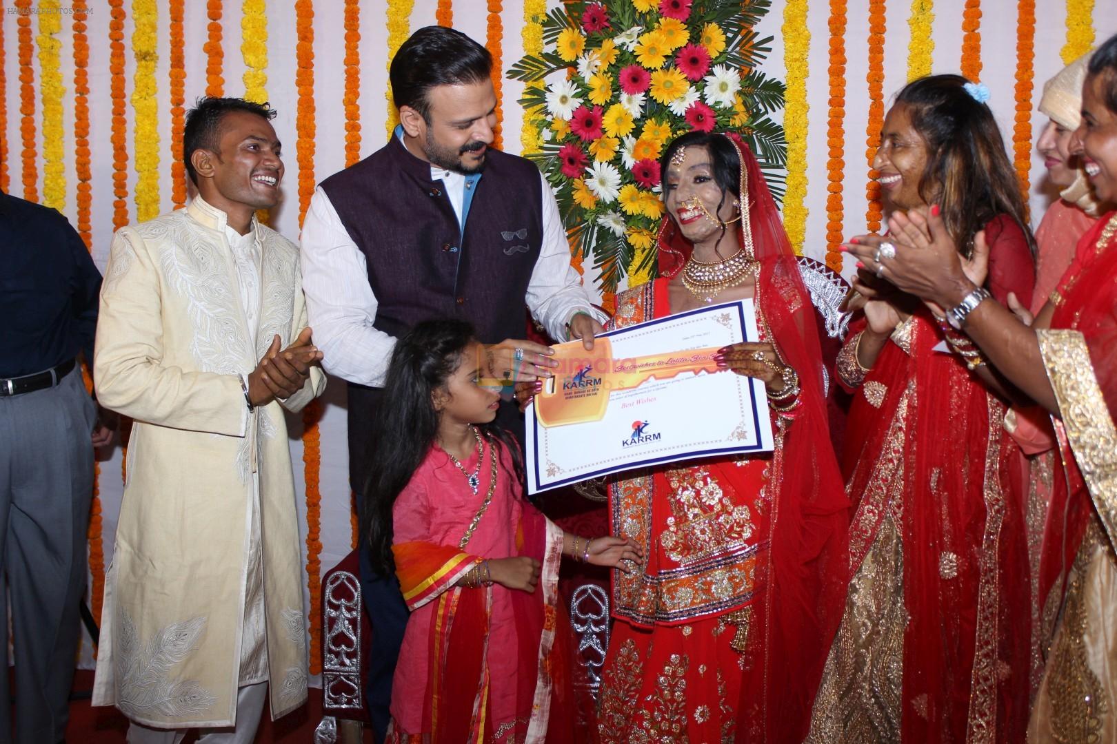 Vivek Oberoi At Acid Survier Lalita Bansis Wedding