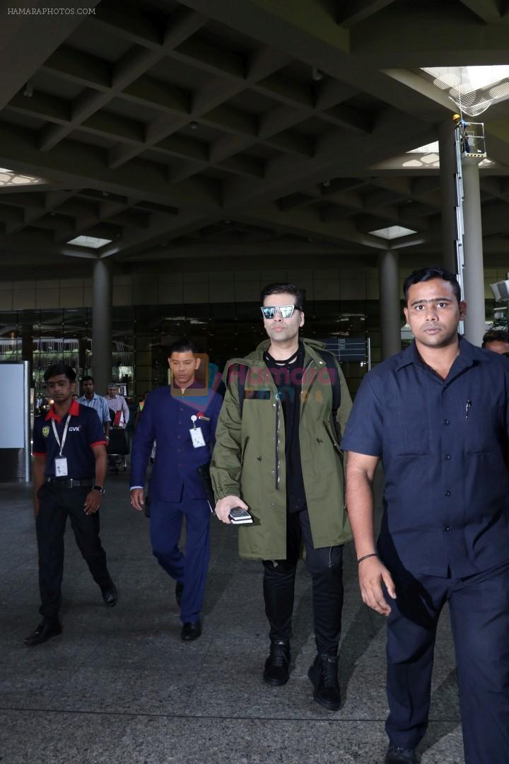 Karan Johar Spotted At Airport