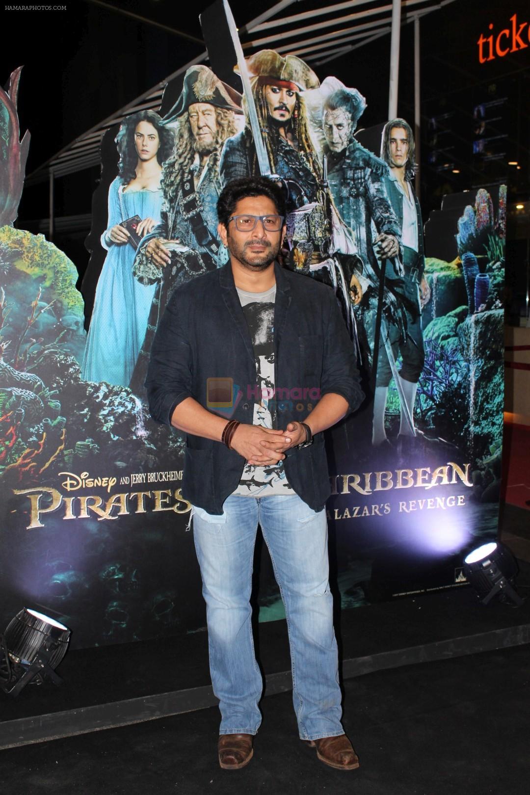 Arshad Warsi at the Screening Of The Hindi Version Of Pirates Of Caribbean Dead Men Tell No Tales