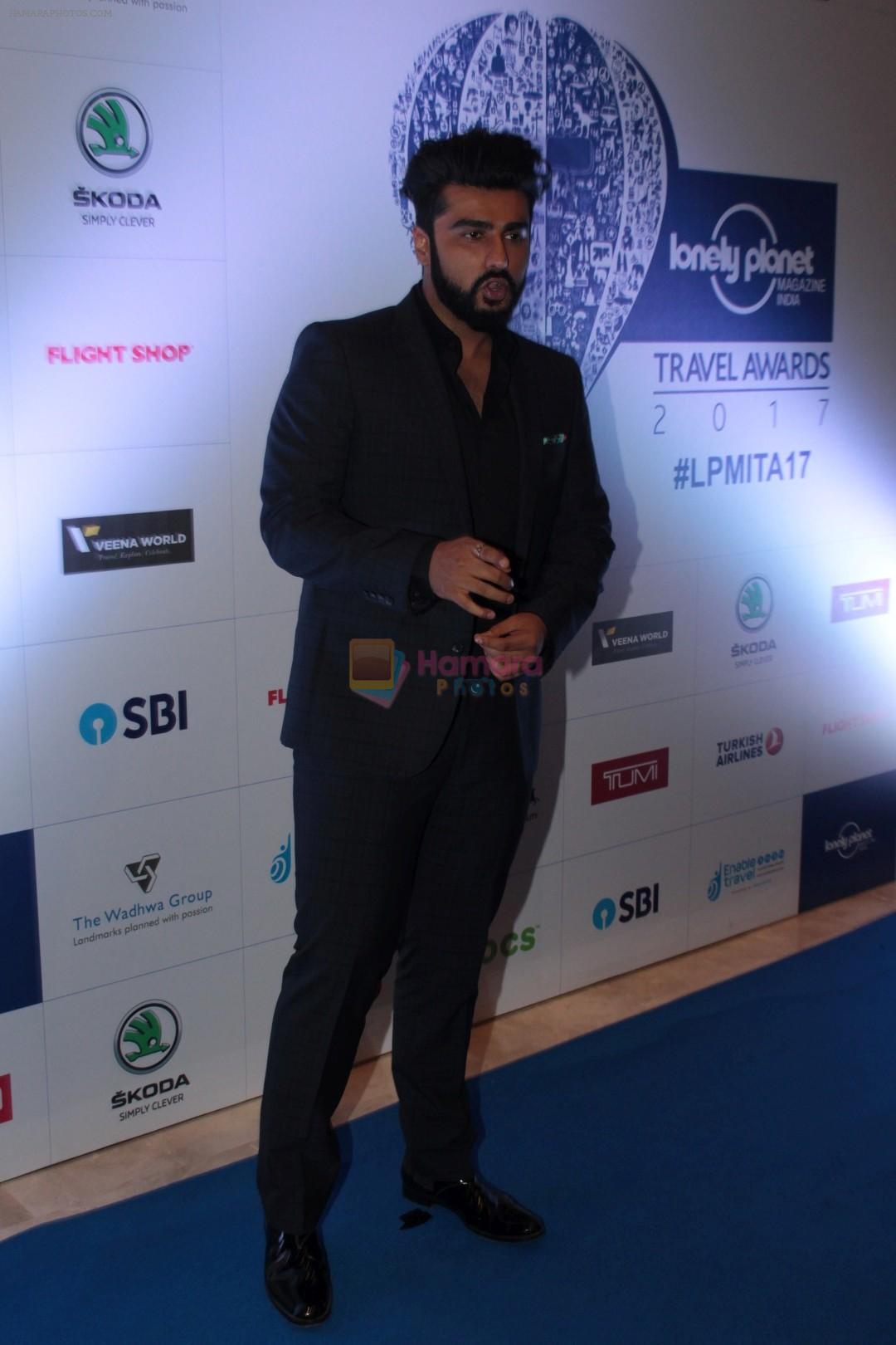 Arjun Kapoor at the Red Carpet Of 6th Lonely Planet Magazine India Travel Awards on 25th May 2017