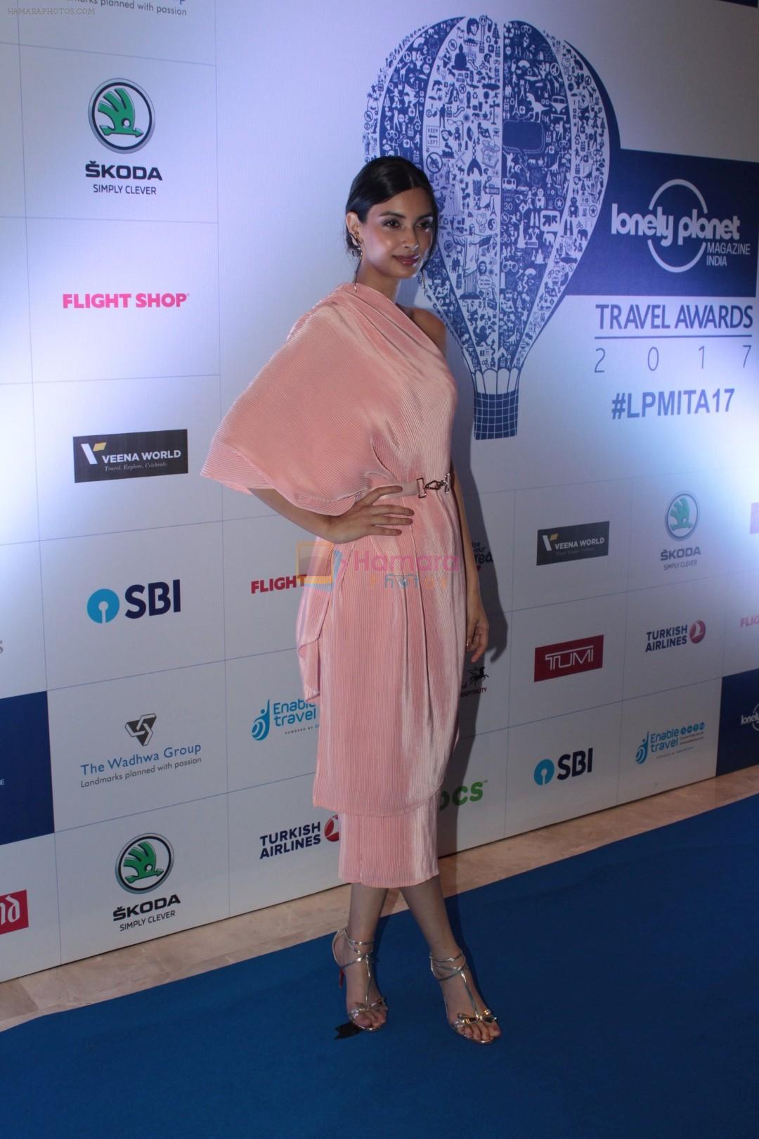 Diana Penty at the Red Carpet Of 6th Lonely Planet Magazine India Travel Awards on 25th May 2017
