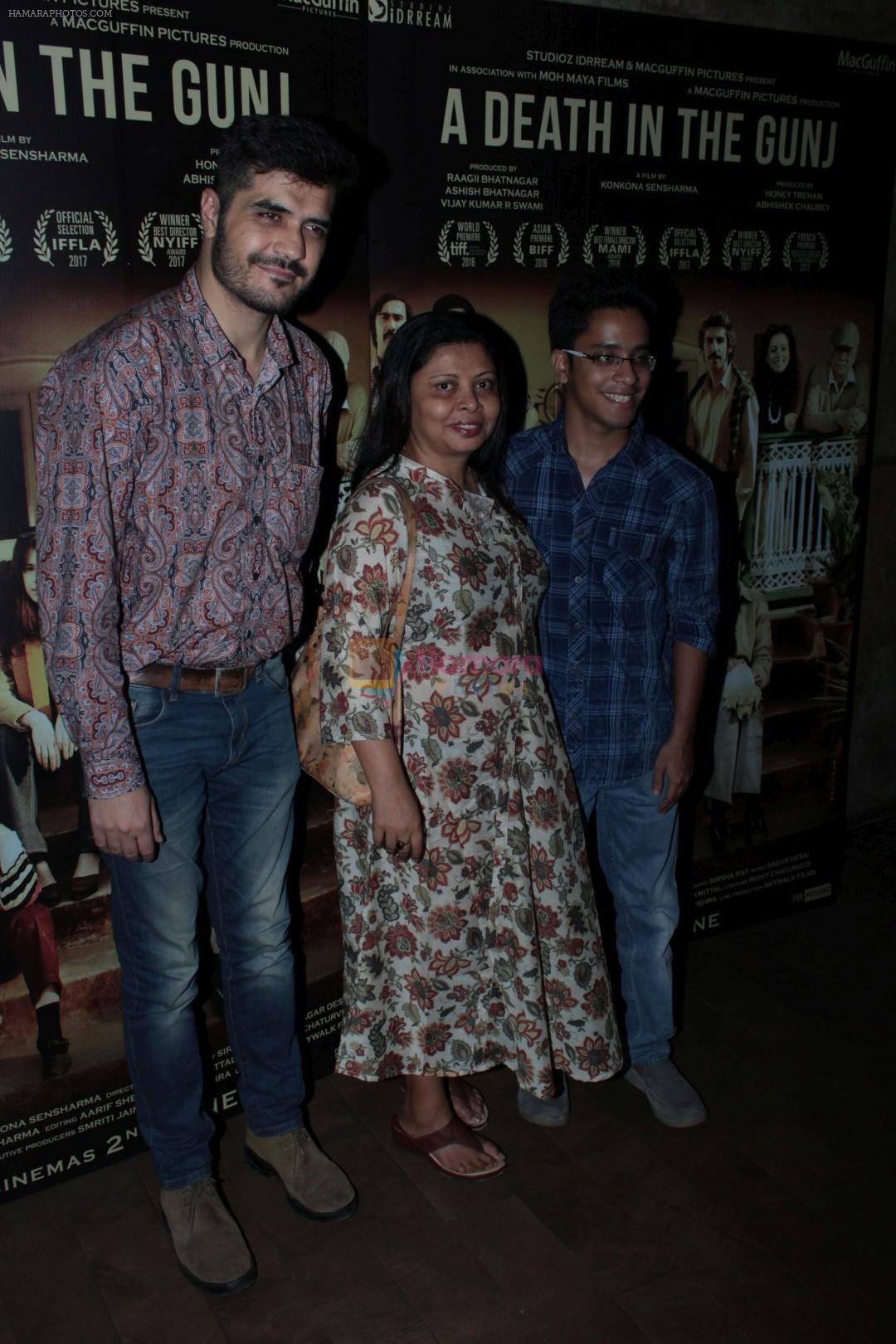 at the Screening Of Film A Death In Gunj on 30th May 2017