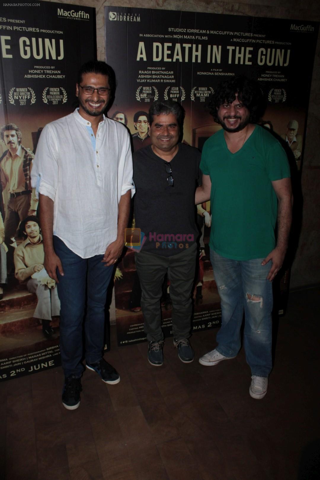 Vishal Bharadwaj at the Screening Of Film A Death In Gunj on 30th May 2017