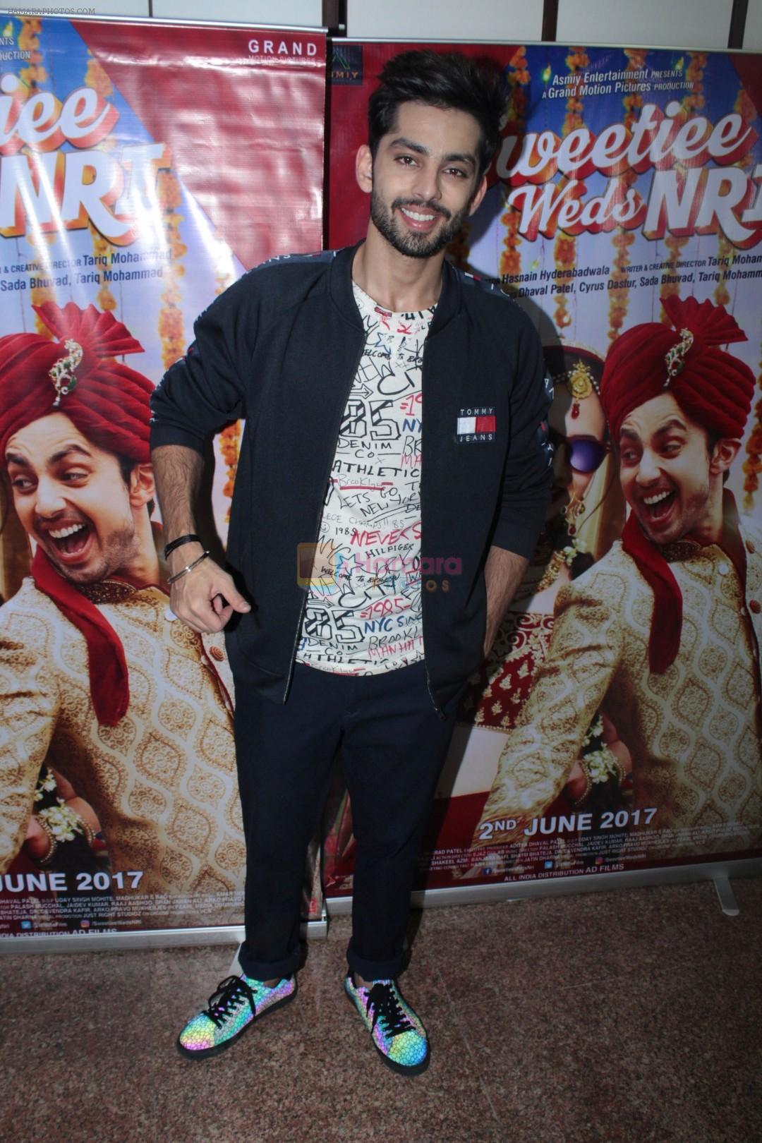 Himansh Kohli at the Promotional Interview for Film Sweetiee Weds NRI on Ist June 2017