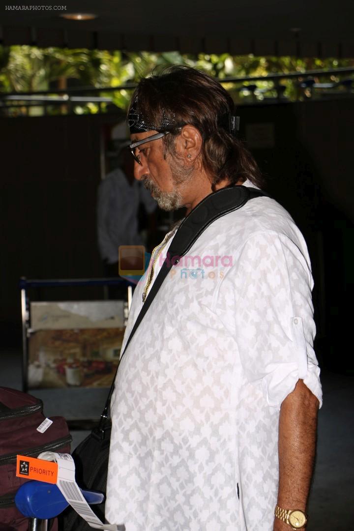 Shakti Kapoor Spotted At International Airport on 4th June 2017
