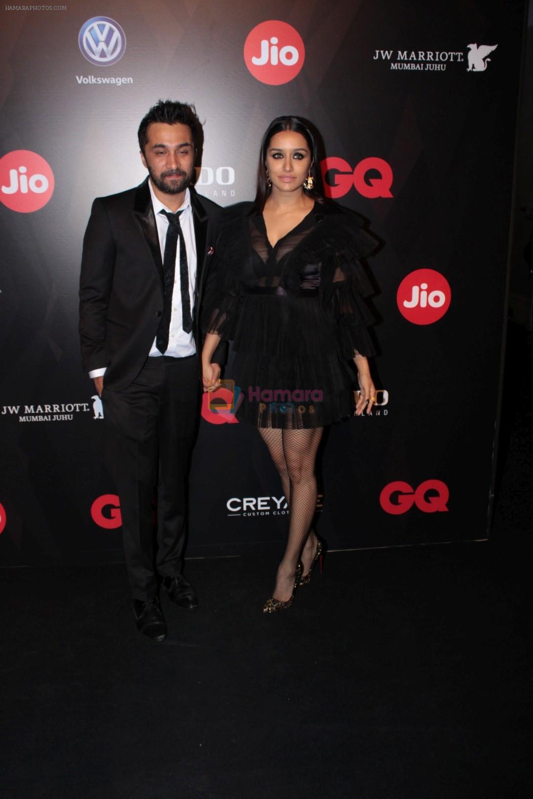 Siddhanth Kapoor, Shraddha Kapoor at Star Studded Red Carpet For GQ Best Dressed 2017 on 4th June 2017