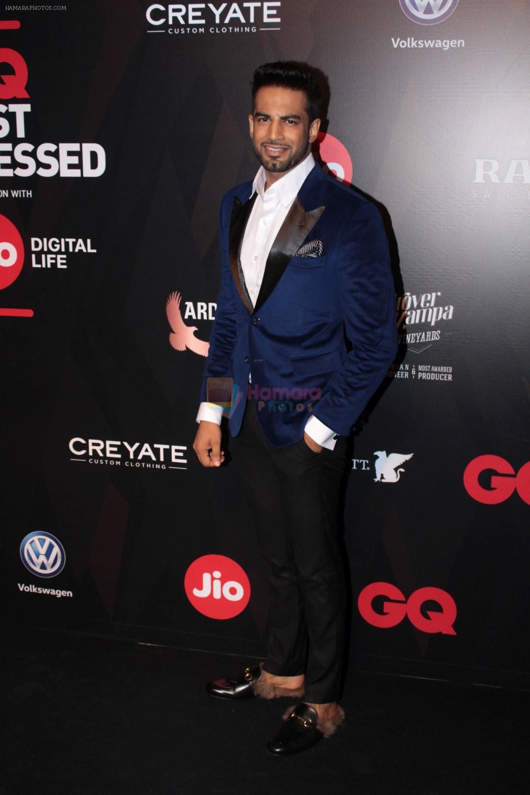 Upen Patel at Star Studded Red Carpet For GQ Best Dressed 2017 on 4th June 2017